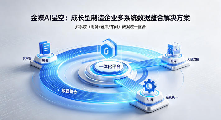 成长型制造企业多套系统（财务/仓库/···