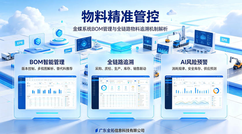 物料精准管控：金蝶系统BOM管理与全···