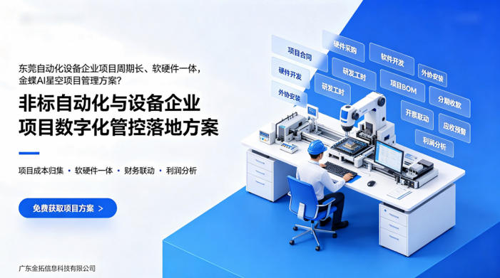 东莞自动化设备企业项目周期长、软硬件···